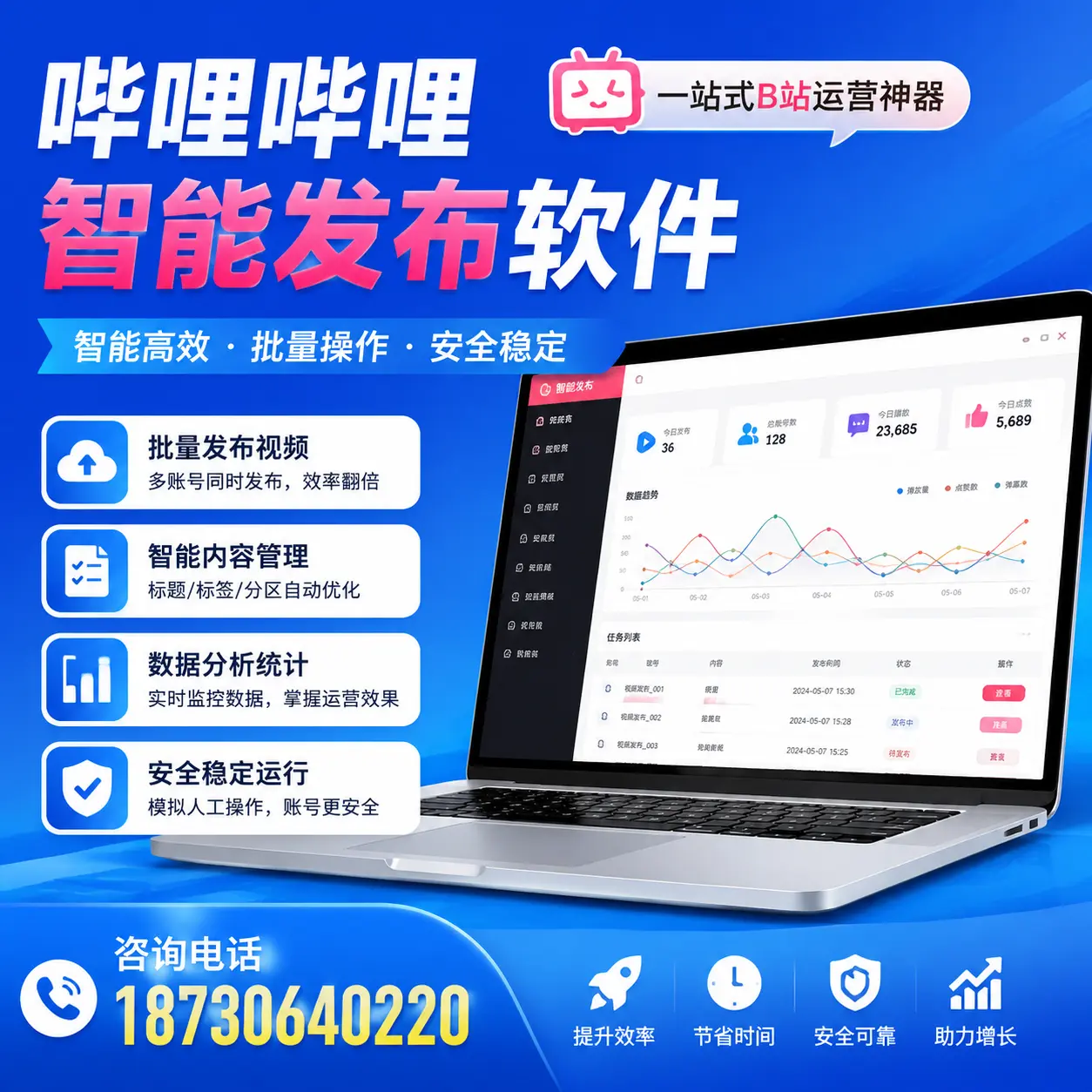 如何通过哔哩哔哩智能发布软件提升 松原 企业曝光率